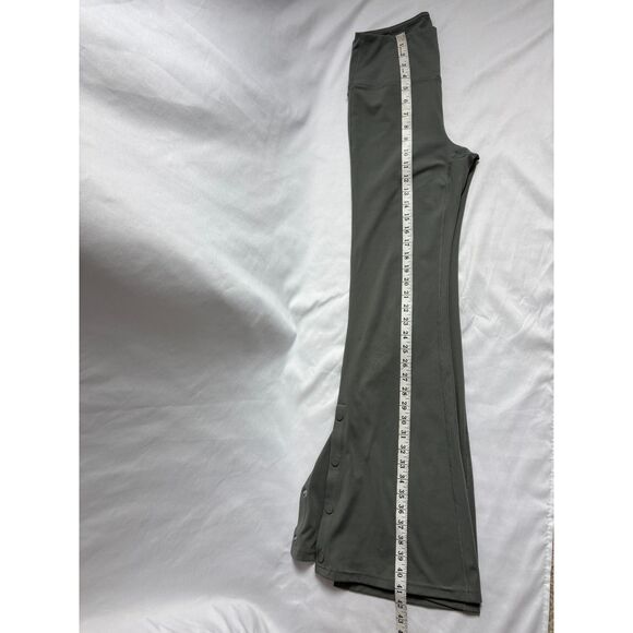 Velocity Active Stretch Zoey Flare Pant Cement Grey Size M Bootcut Yoga Workout - Picture 11 of 11